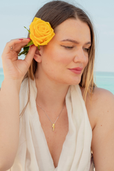 November Birthstone Silhouette Necklace