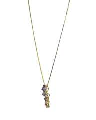 Silhouette Alexandrite Birthstone Necklace